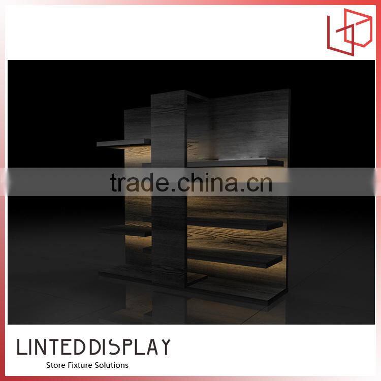 Finely shelving display cases retail