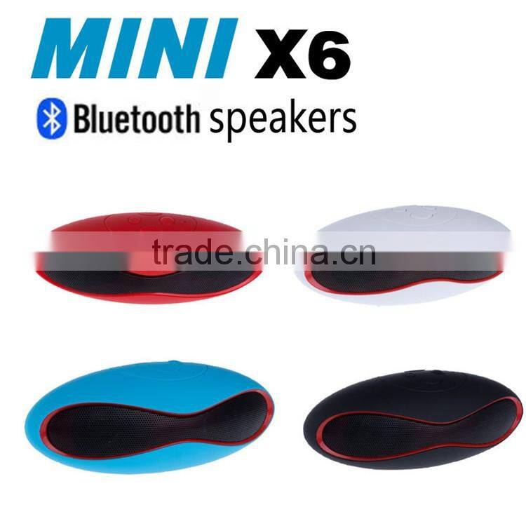 Rugby X6 Multi-function Bluetooth V3.0 Mini Speakers