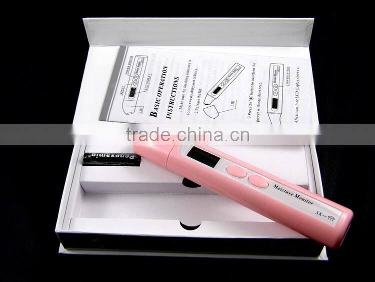 2016 hot selling digital skin moisture analyzer