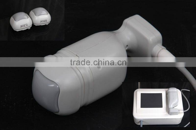 24*24=576 spots in one shot High power ultrasonic HIFU focused ultrasound body fat reduction slimming machine