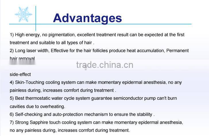 Hot sale 808nm diode laser depilation with CE--DIDO-VI