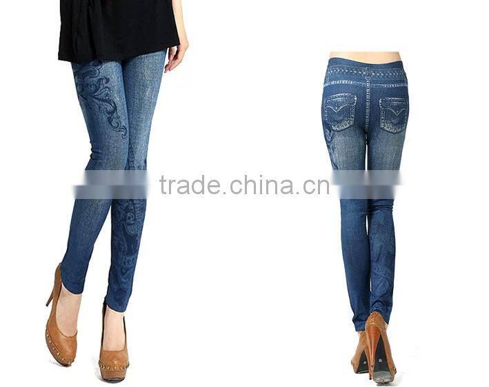 Hot Sexy Women Skinny Jeans Leggings Stretch Pencil Tights Pants Casual Slim Trousers Leggings Wholesale