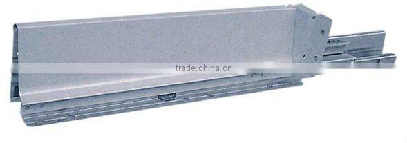 Height 86mm steel and 400mm 25kg load capacity invisible fgv drawer slide