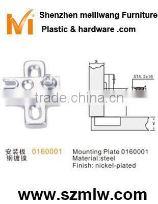 0101 all steel concealed hinges