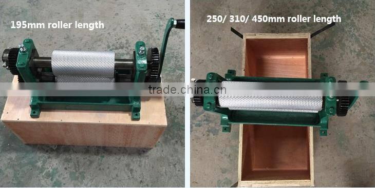 High quality and factory price beeswax comb foundation machine for sale