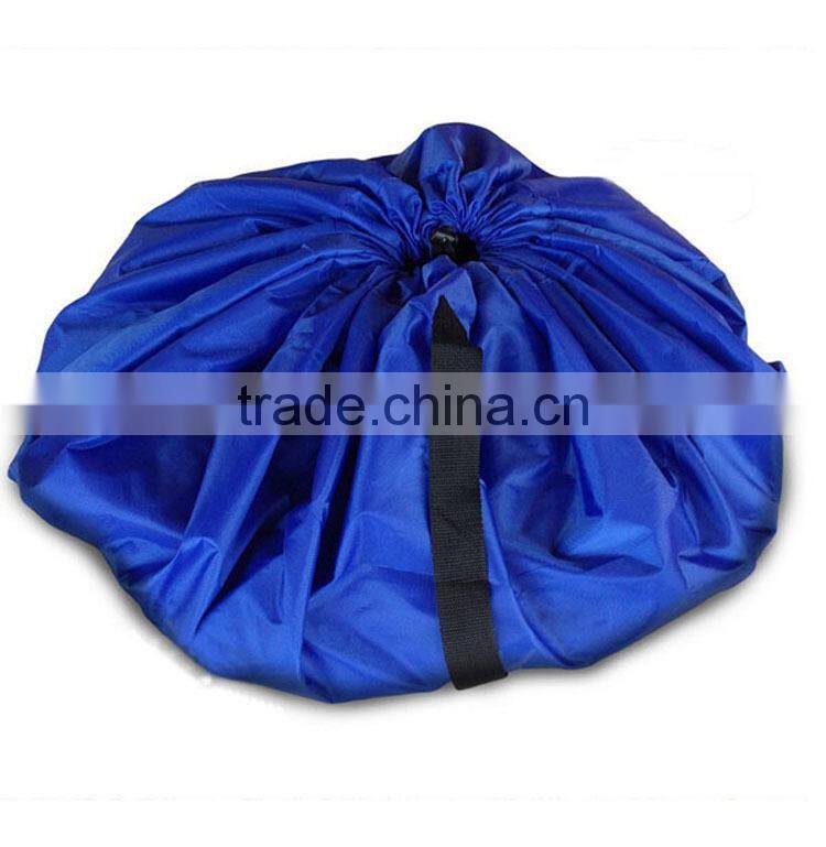 Promotion children play mat bag toy storage bag organizer