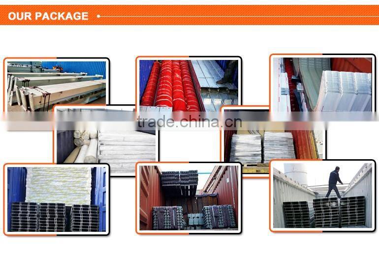 light prefab workshop steel structural drawing