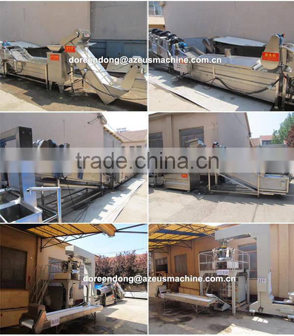 150kg/h snack machine semi automatic frozen fried potato sticks producing factory/ french fries production line