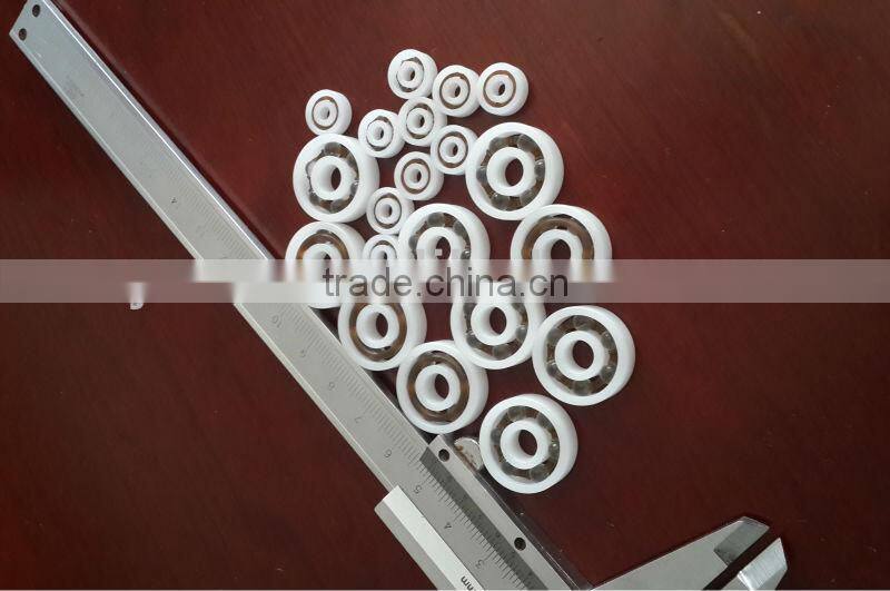 plastic bearing housing plastic wheel with bearing