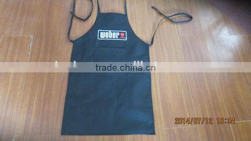 Non woven cheap printed disposable cooking kitchen apron