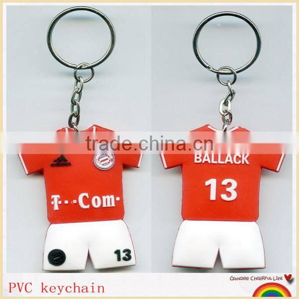 2014 World Cup Silicone Rubber Keychain for Promotional Gifts