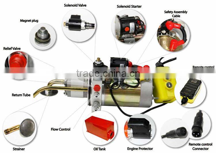 mini power pack/DC power unit used for trailer