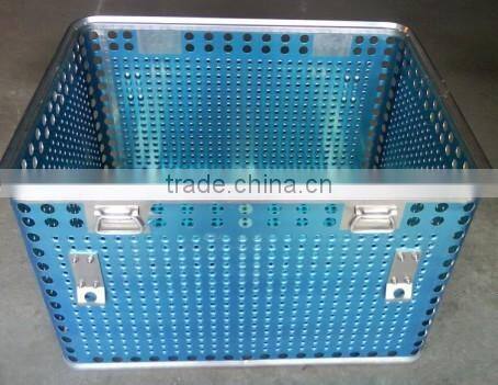 Aluminum alloy sterilization container
