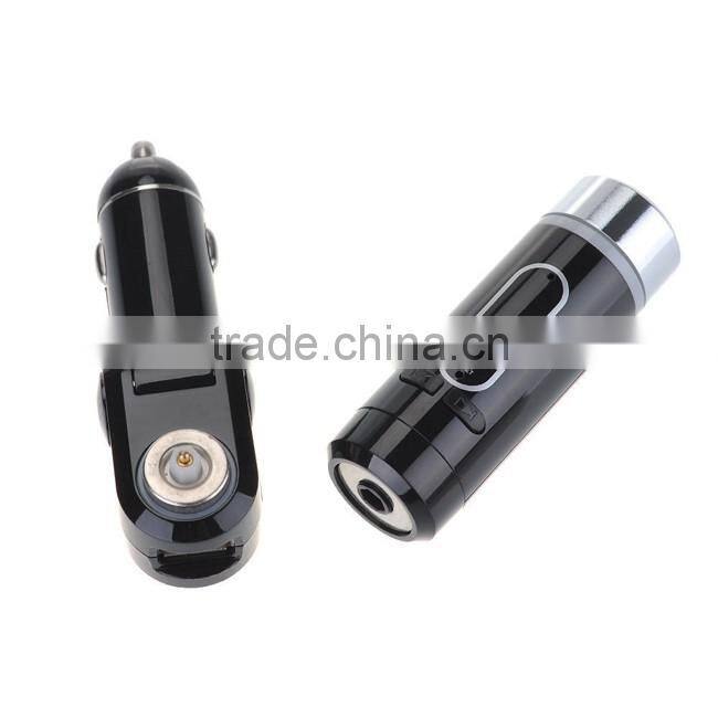 Handfree LED Display Wireless Bluetooth Car Kit FM Transmitter MP3 Player USB Charger For Samsung Iphone 6 Smartphone