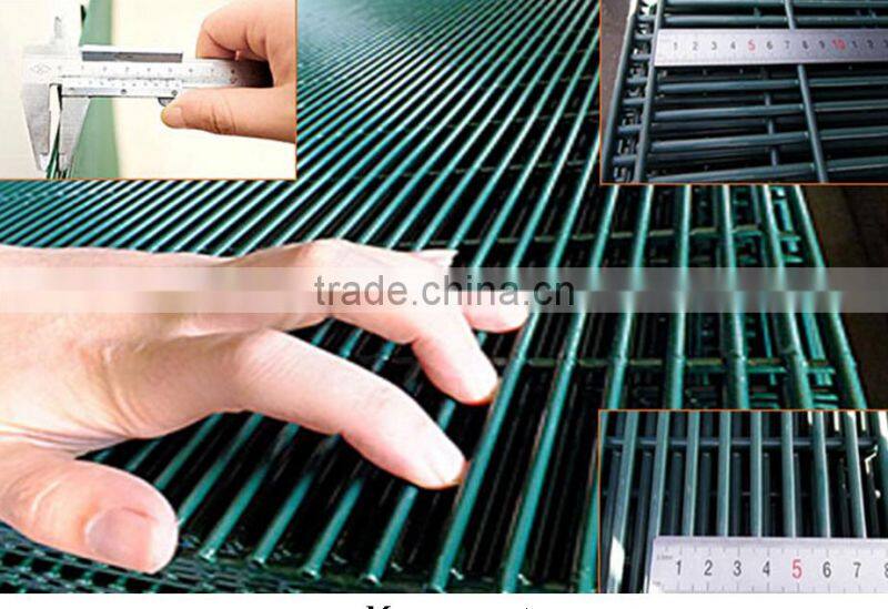 high security powder coated high density fence anti-climb wire mesh fence for prison