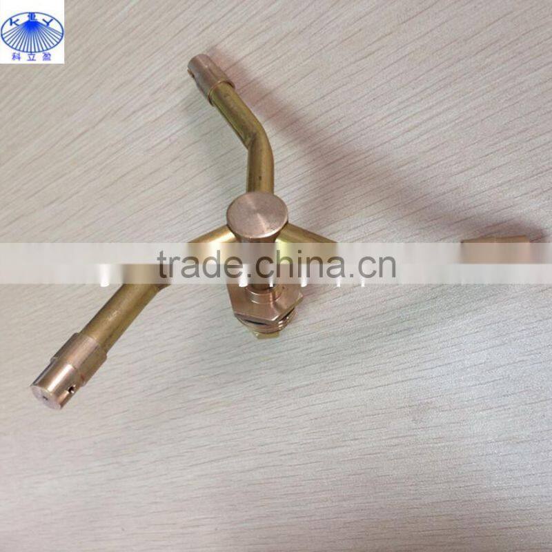 1/2" rotating copper lawn sprinkler