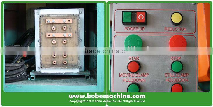 Hydraulic wheel welding machine
