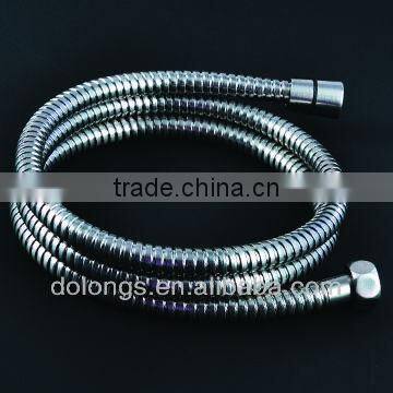 stainless steel Plating Chrome PVC&EPDM shower hose (1.2m~2.om)