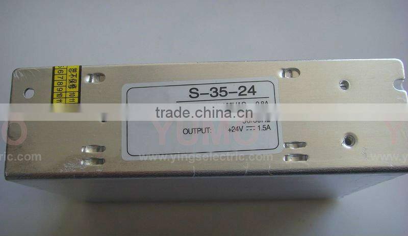 S-35-24 wholesale Single output 35w 24v switching power supply constant voltage supply