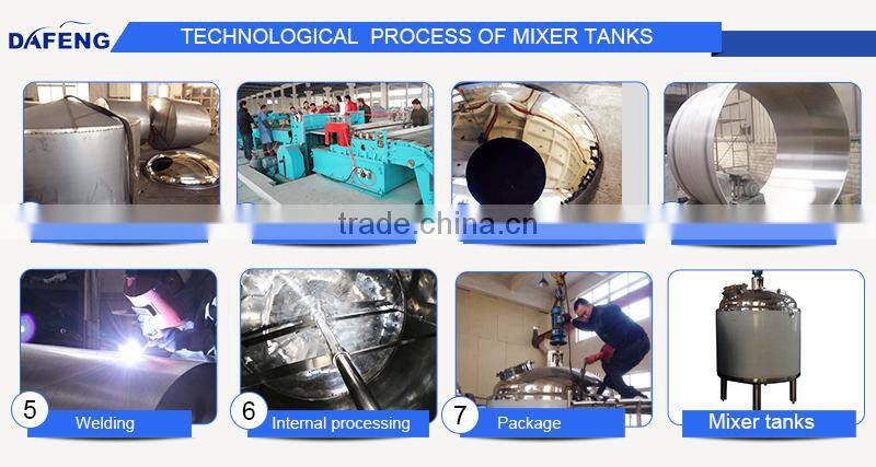 High shear homogenizing vacuum emulsifying mixer for cosmetic,cream,lotion