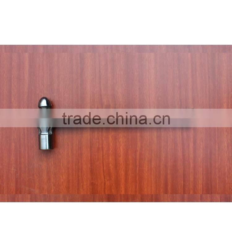 Ball peen hammer with wooden handle