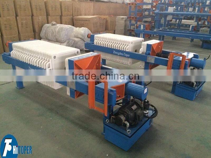 hydraulic filter machine for solid separation