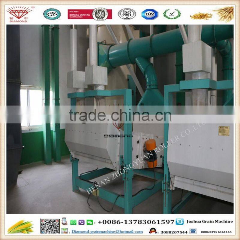 africa self-balanced vibrating separator for entire wheat processing plant