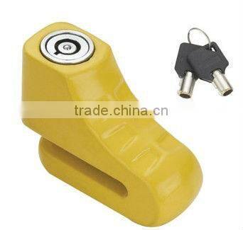 motorcycle disc brake alarm lock