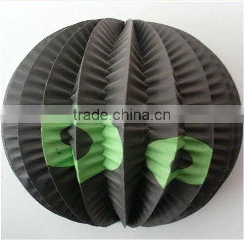 Handing round shape halloween paper lanterns/ chinese lanterns
