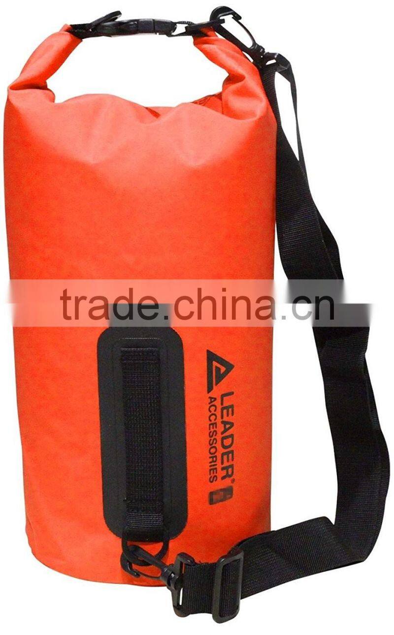 Leader Accessories PVC Waterproof Dry Bag for Boating and Camping