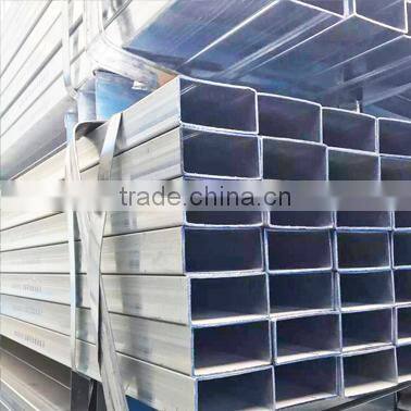 40/40/1.4mm Chinese factory q235 pre galvanized steel pipe