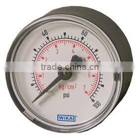 Bourdon Tube Pressure Gauge Type 111.12, ABS Plastic or Painted Steel Case