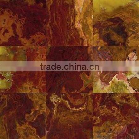 Bottom Price Multi Red Onyx Tiles