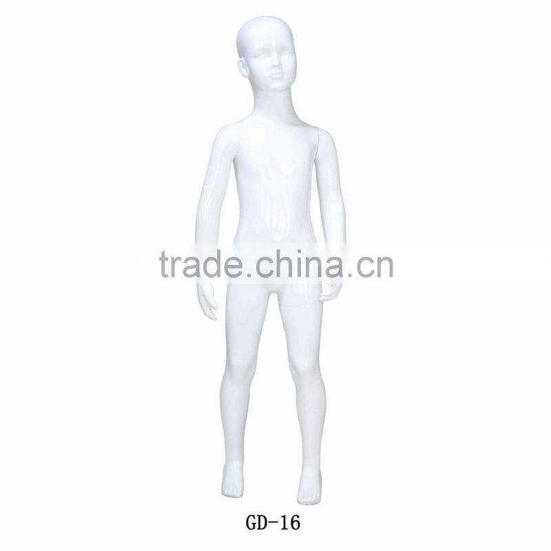 PlastIc full body of child mannequin for window display