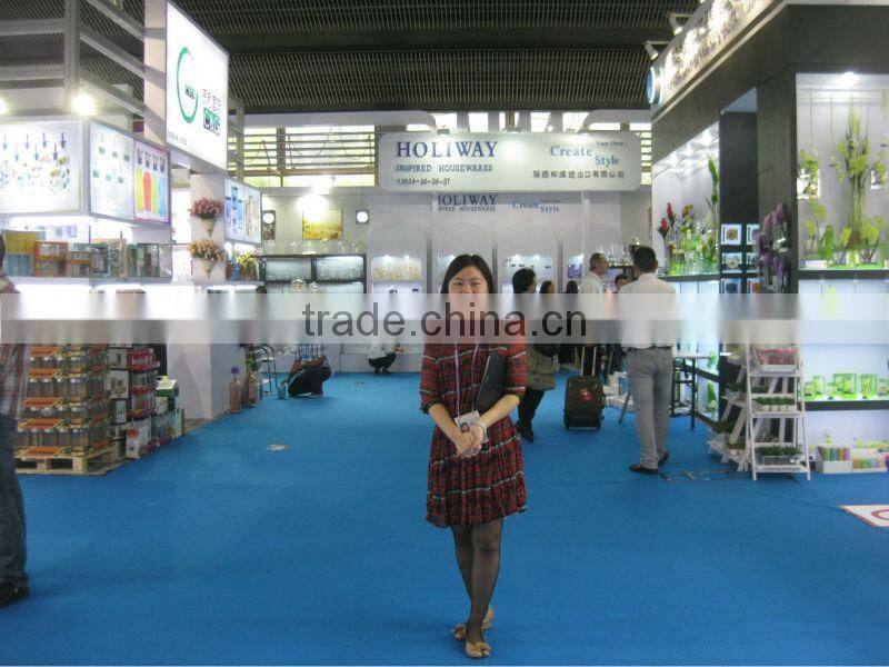 2015 Different color lid 5 pcs glass bowl set