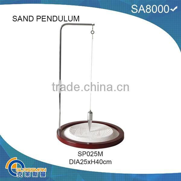 SP026-55,pit and sand pendulum crafts clever games fancy sand pendulum for decoratiom
