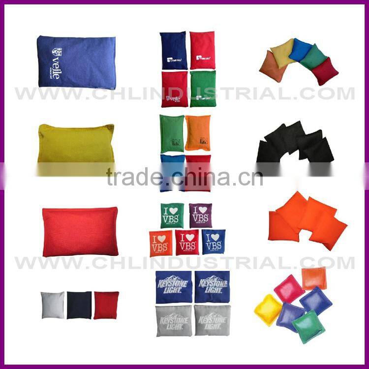 Professional logo printed kick bean bag