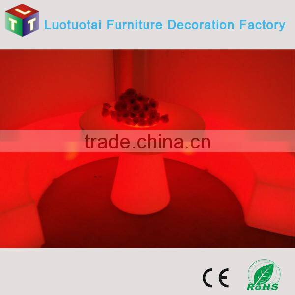 Wholesale wireless colorful square led cube table or chair