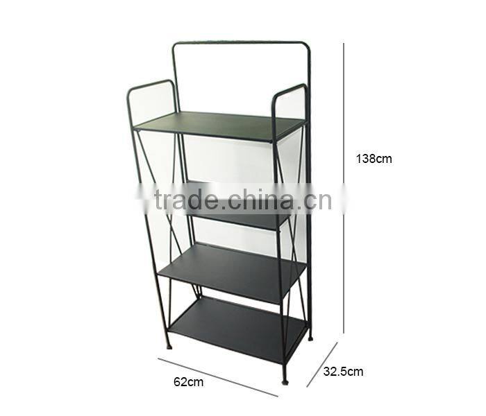 4Tier Decorative Black Metal Plant Stand Flower Stand Multi Planter Flower Pot Racks Flower stand