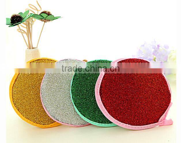 Q100 Plastic kitchen cleaning sponge brush