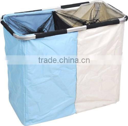 2017 cheap promotion foldable factory basket washing hamper