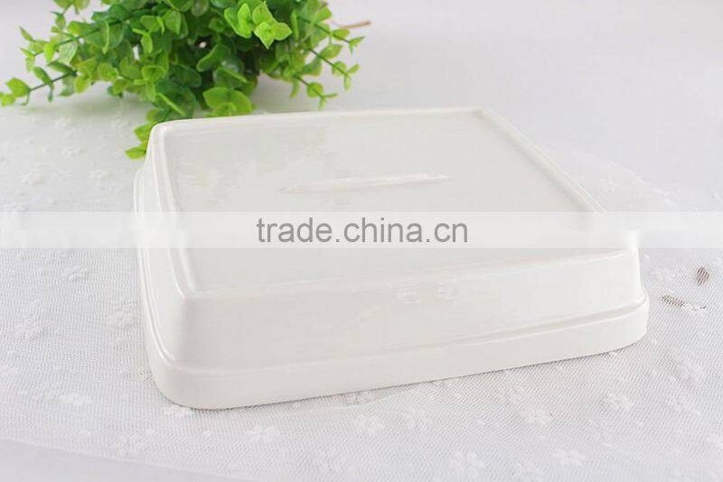 Hospitality hotel supply baking accessories stoneware bakeware pan