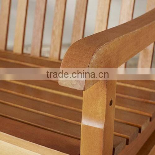 Nice hanging wooden porch swing for sale