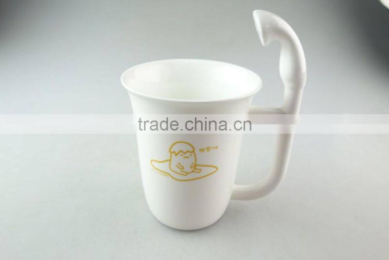 special white porcelain mug , cheap wholesale porcelain mug in stock