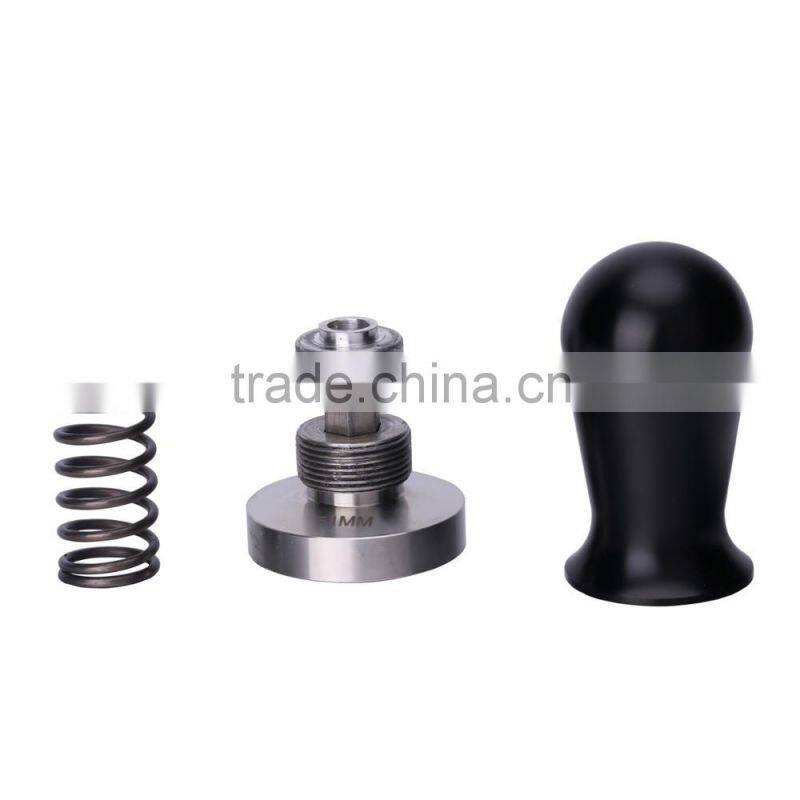 304 Stainless Steel Calibrated Pressure STEALTH ESPRESSO COFFEE TAMPER For Coffee And Espresso Black 51MM