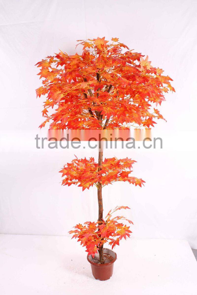 Mini artificial flower decorative trees