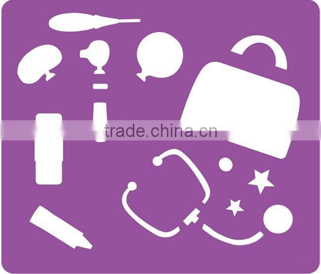 Funny Safety Plastic Drawing Stencil For Children