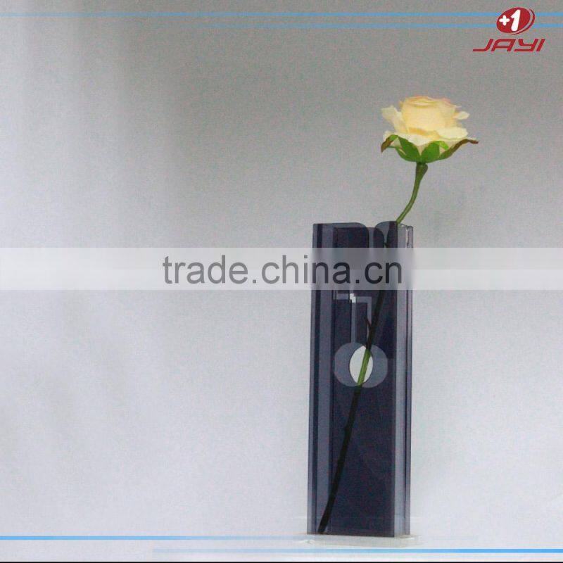 Custom cheap tall glass vases & tall plexiglass vase
