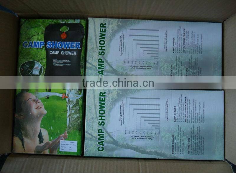 Black Cool Convenient High Quality Outdoor Camping Shower