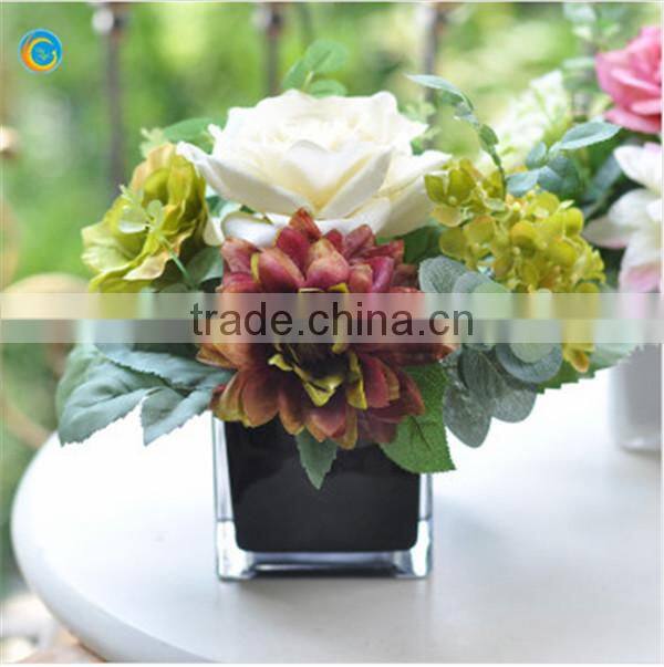 Murano glass vases and bottles